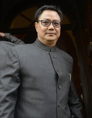 Union MoS Home Affairs Kiren Rijiju. (File Photo: IANS)