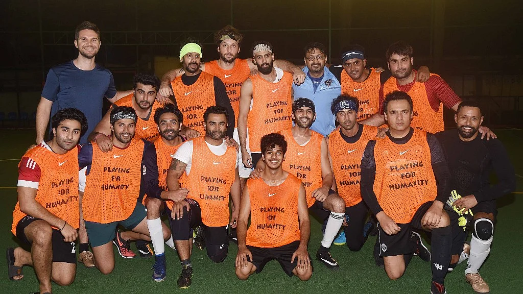 The star-studded football team.&nbsp;