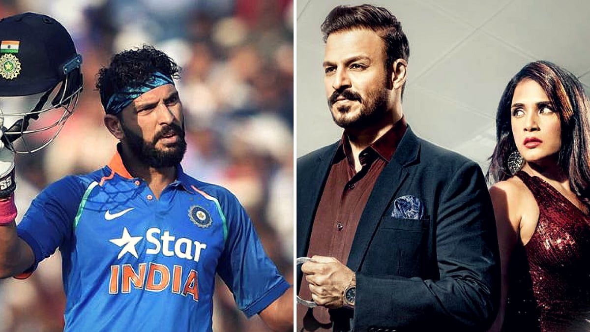 Yuvraj Singh, Vivek Oberoi and Richa Chadha