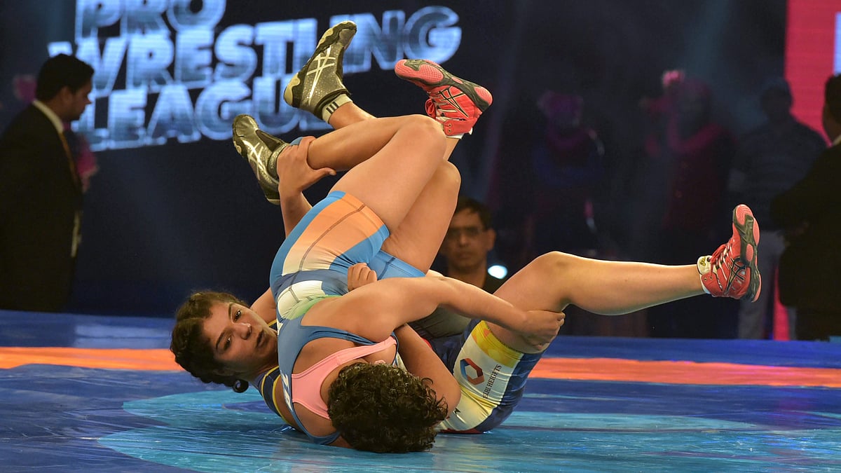 Sakshi Malik defeated Reshma Mane who came in as a last-minute replacement for Geeta Phogat