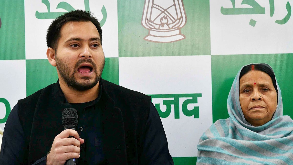 Bihar Deputy CM and Lalu Prasad Yadav’s son, Tejashwi Yadav.