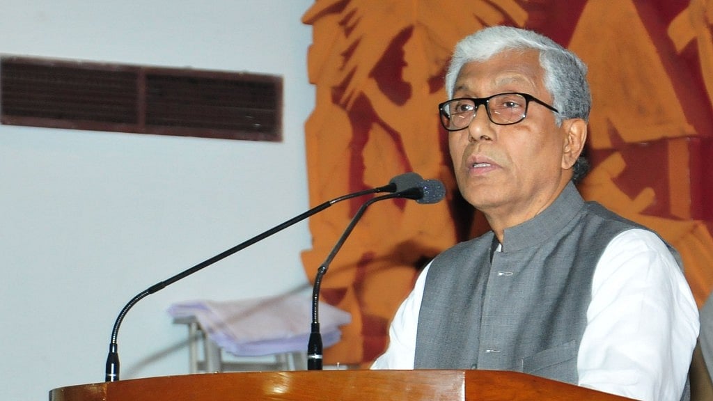 Tripura CM Manik Sarkar.&nbsp;