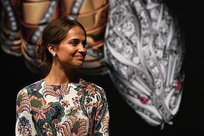 Actress Alicia Vikander (Xinhua/Then Chih Wey/IANS)