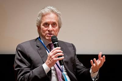Actor Michael Douglas. (File Photo: Xinhua/Niu Xiaolei/IANS)