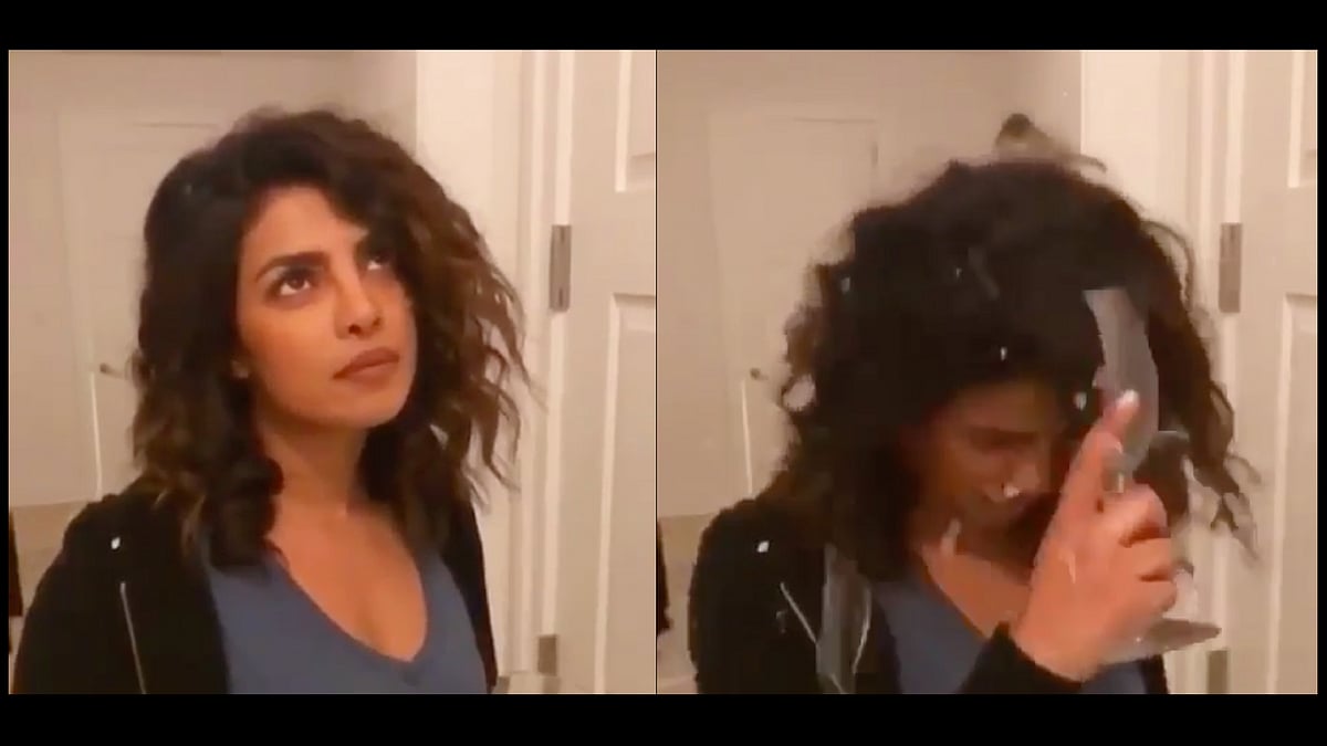 Priyanka Chopra has a bad day.