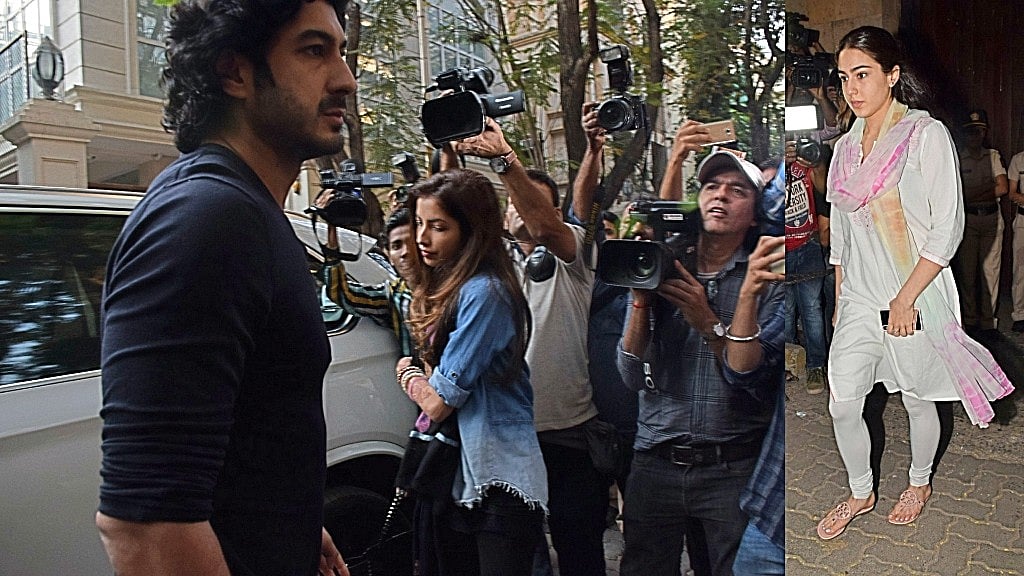 Mohit Marwah and Sara Ali Khan.&nbsp;