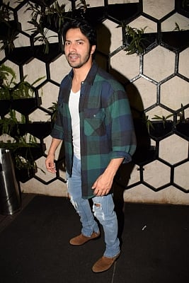 Mumbai: Actor Varun Dhawan at the actor Varun Sharma