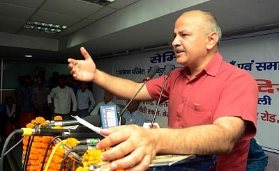 Delhi Deputy Chief Minister Manish Sisodia. (File Photo: IANS)