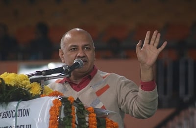 Deputy Chief Minister Manish Sisodia. (File Photo: IANS)