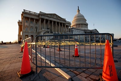 U.S. government shut down. (File Photo: Xinhua/Ting Shen/IANS)