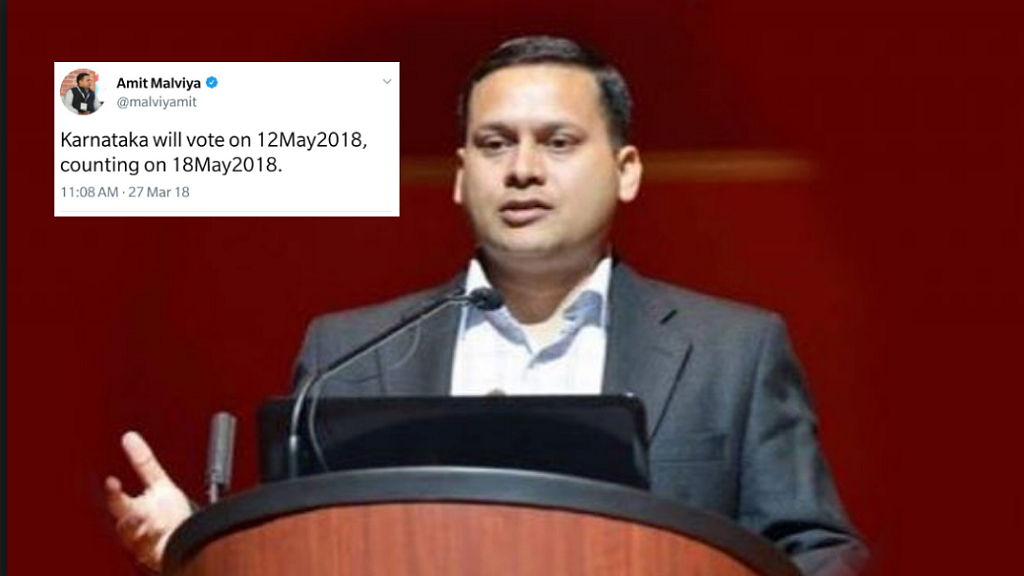 BJP IT cell chief Amit Malviya.