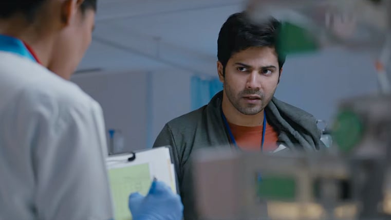 Varun Dhawan in <i>October</i>.
