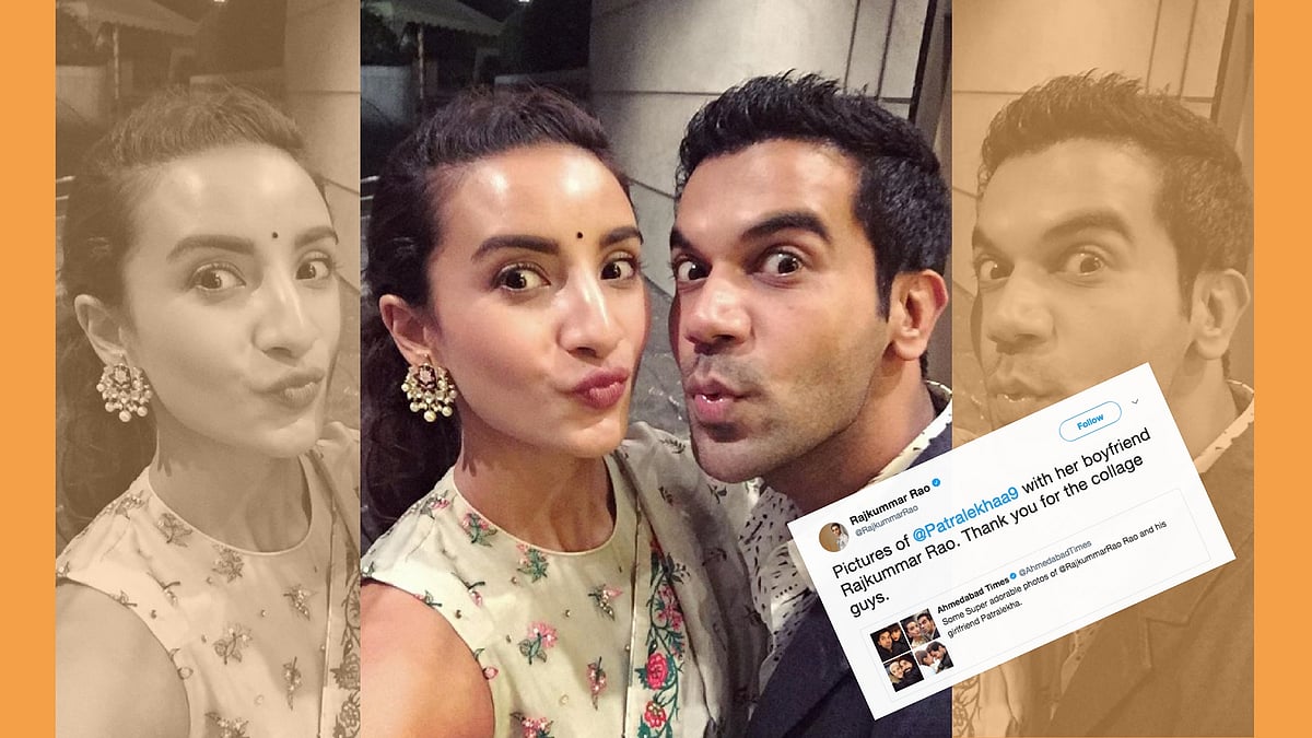 Actors Rajkummar Rao and Patralekhaa.
