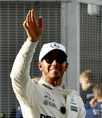 Lewis Hamilton. (Xinhua/Chong Voon Chung/IANS)