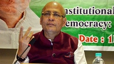 Congress leader Abhishek Manu Singhvi.&nbsp;