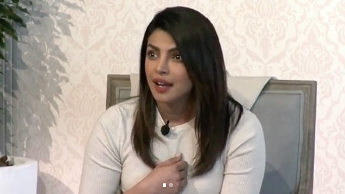 Priyanka Chopra at GESF, Dubai.&nbsp;