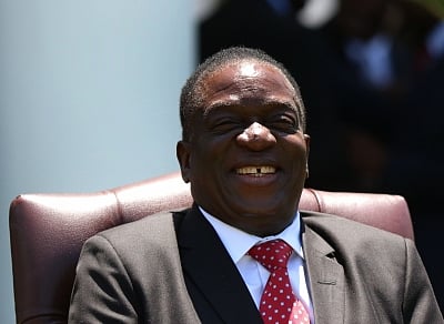 Zimbabwean President Emmerson Mnangagwa. (File Photo: Xinhua/IANS)