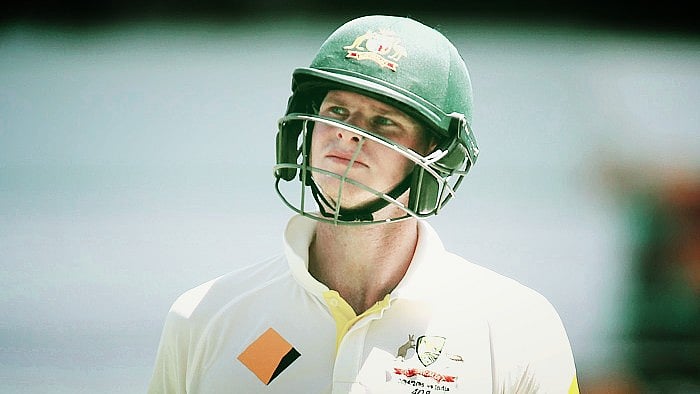 Steve Smith&nbsp;was fined all his match fee and banned for a match.