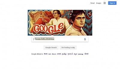 Google remembered late actor Farooq Sheikh on his 70th birth anniversary with a doodle styled on hand-painted movie posters of the 1970s, and especially his "Umrao Jaan".