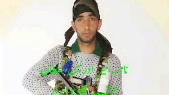 A photo of the Mir Idrees Sultan holding a gun has reportedly gone viral on social media. 