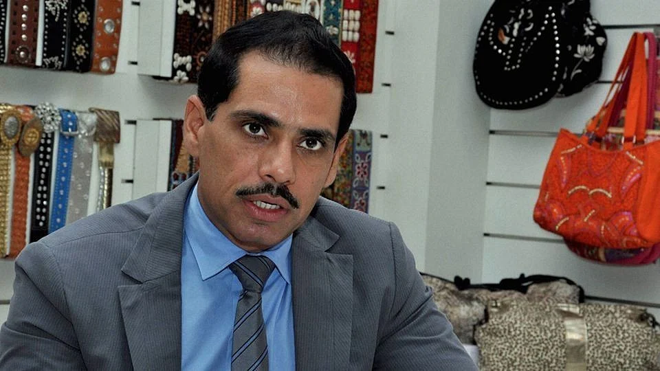 Congress President Rahul Gandhi’s brother-in-law Robert Vadra.