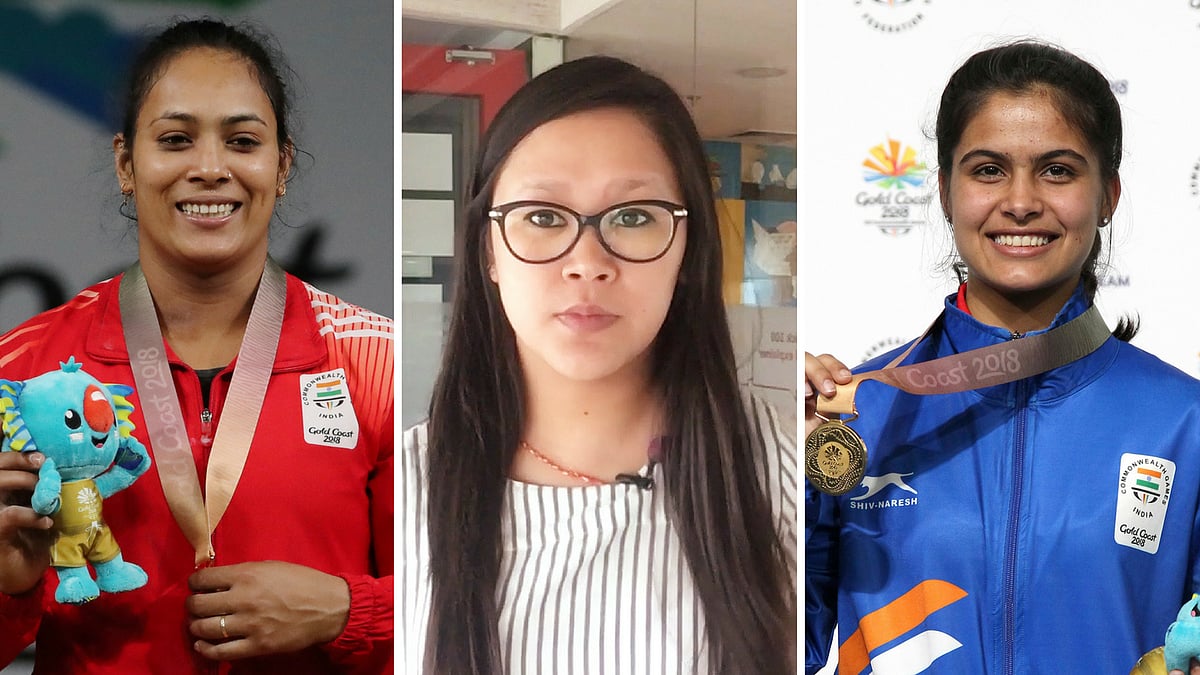 Punam Yadav and Manu Bhaker won gold medals on Sunday at the CWG.