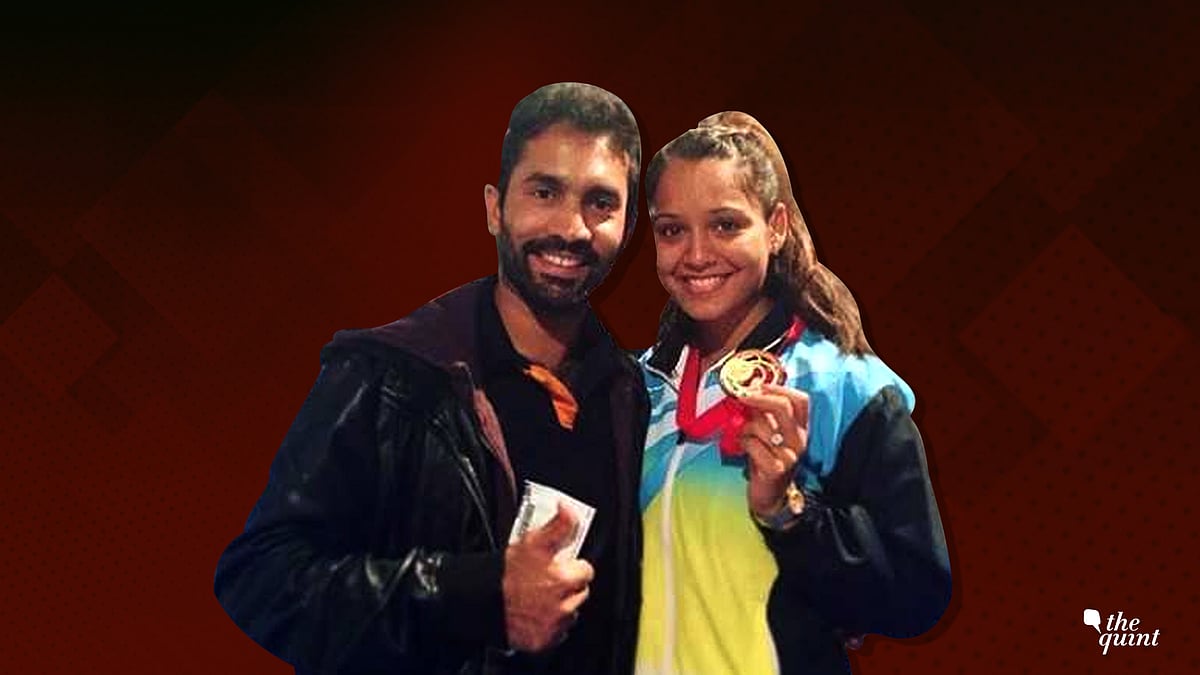 Dinesh Karthik wishes luck to his wife Dipika Pallikal, India’s top squash player.