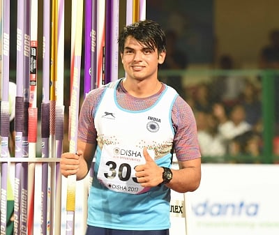Javelin thrower Neeraj Chopra. (Photo: IANS)