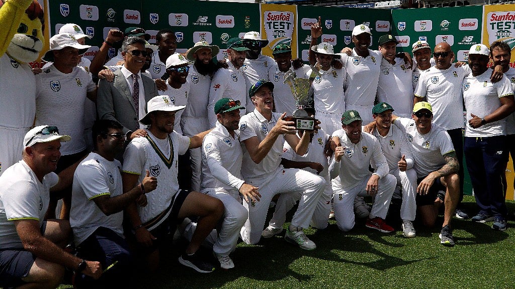 South Africa won the series after having gone 1-0 down  in the opener in Durban.