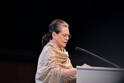 UPA Chairperson Sonia Gandhi. (Photo: IANS)