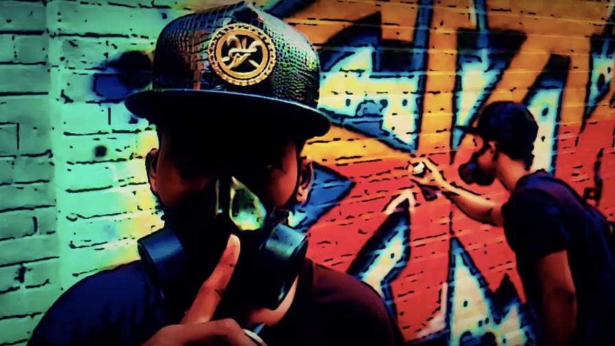Rapper Skibkhan in the video for ‘Shob Chup,’ which condemns the culture of silence around poverty and inequality in Bangladesh.