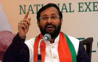 Caption : Union Minister for Human Resource Development Prakash Javadekar. (File Photo: IANS)