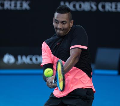 Nick Kyrgios . (File Photo: Xinhua/Zhu Hongye/IANS)