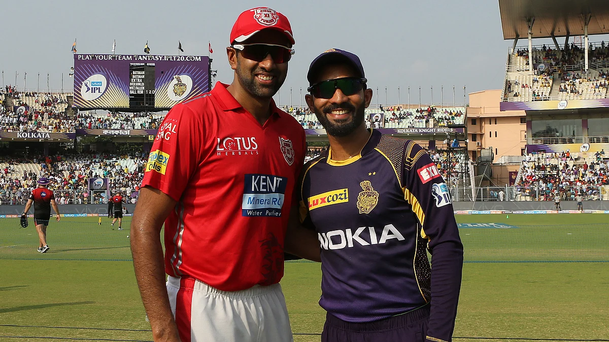 File photo of Ravichandran Ashwin and Dinesh Karthik.