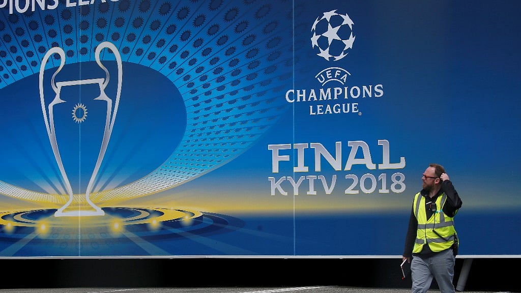 The Champions League final will be played at Olimpiyskiy National Sports Complex in Kiev in Ukraine.