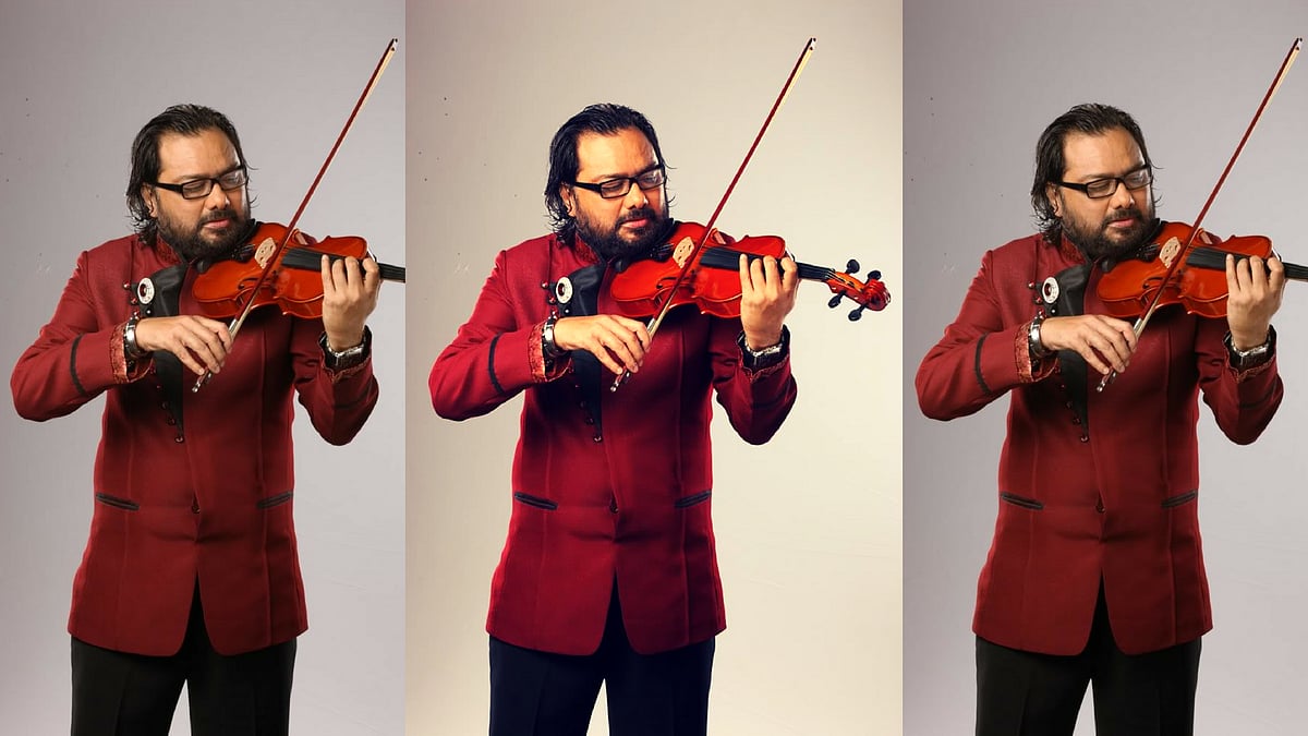 As composer and a violinist, Ismail Darbar has won accolades for his music.