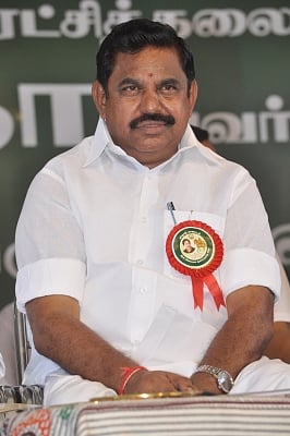 Tamil Nadu Chief Minister K. Palaniswami. (Photo: IANS)