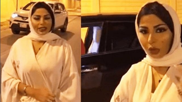 The photo was taken while she was reporting on the end of a decades-long woman driving ban in Saudi Arabia.