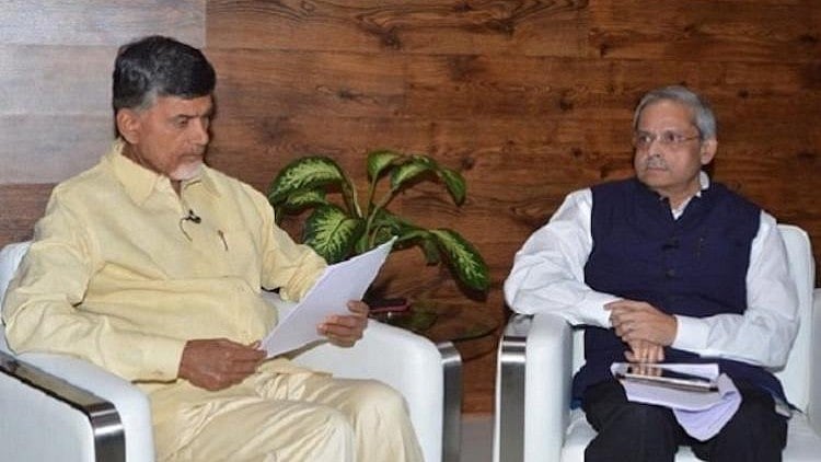 Parakala Prabhakar used to be the spokesperson of the former Praja Rajyam Party, which was started by actor-politician Chiranjeevi.