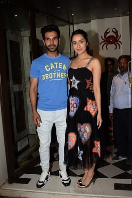Actors Rajkummar Rao and Shraddha Kapoor. (Photo: IANS)