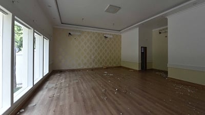 An inside view of former Uttar Pradesh Chief Minister and Samajwadi party chief Akhilesh Yadav’s govt bungalow.