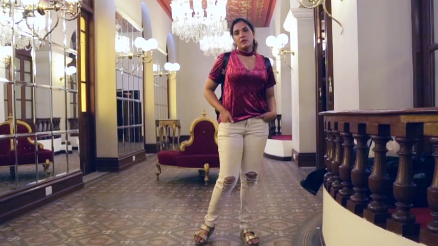 Richa Chadha at the Royal Opera House, Mumbai.