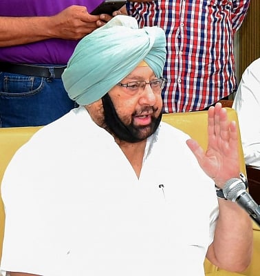 Punjab Chief Minister Captain Amarinder Singh. (File Photo: IANS)