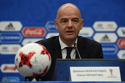 FIFA president Gianni Infantino. (File Photo: IANS)