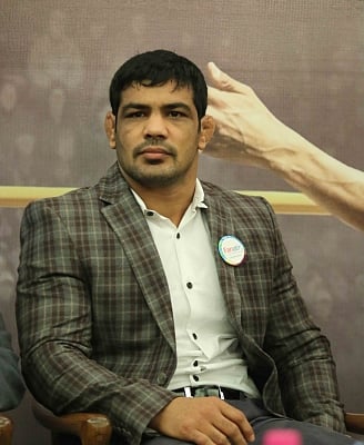 Indian freestyle wrestler Sushil Kumar. (Photo: IANS)