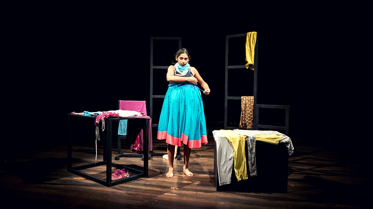 Mallika Taneja on stage.