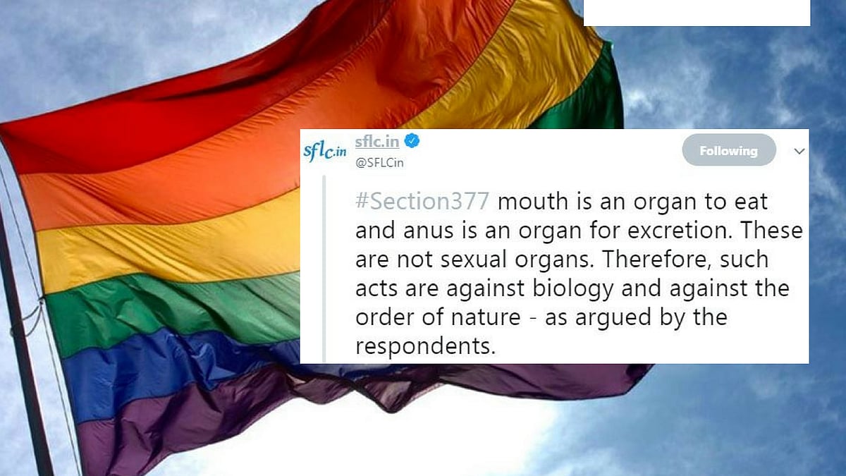  “Mouth is an organ to eat and anus is an organ for excretion,” argued the respondents in the SC during Section 377 hearings. 
