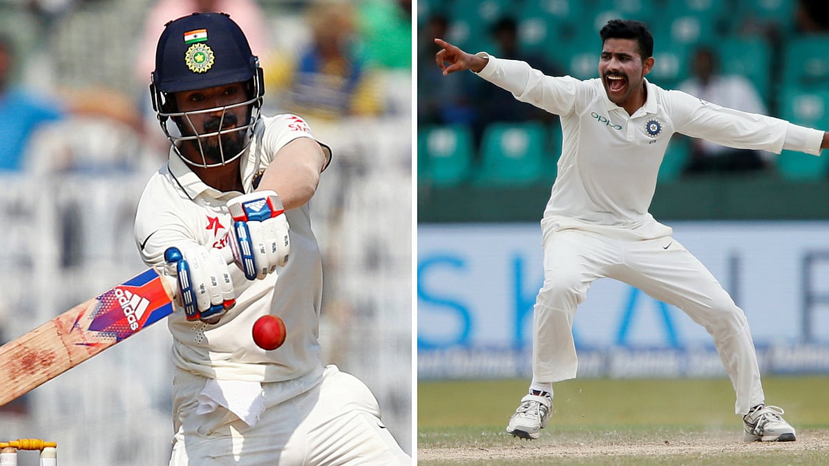 File photo of KL Rahul and Ravindra Jadeja.