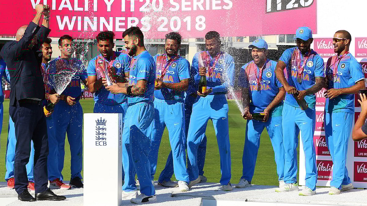 Rohit Sharma scored a stunning century to help India beat England by seven wickets in the third and final T20.