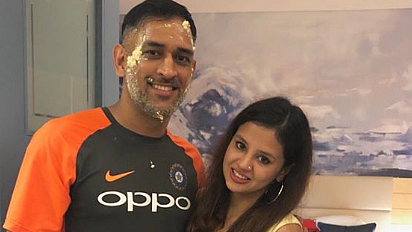 Sakshi Dhoni dedicated an Instagram post for her husband.&nbsp;